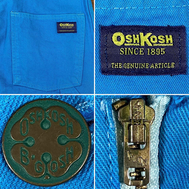OshKosh(オシュコシュ)のOSHKOSH オシュコシュ USA製 TALONジップ 美色ショーツ/W31 メンズのパンツ(ペインターパンツ)の商品写真