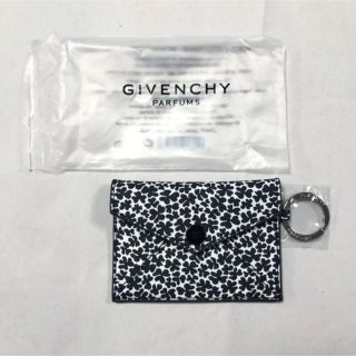 ジバンシィ(GIVENCHY)の新品 未使用 ジバンシー GIVENCHY 花柄 カードケース モノトーン 小銭(ポーチ)