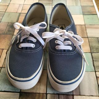 ヴァンズ(VANS)のVANSバンズスニーカー  キッズUS12美品♬(スニーカー)