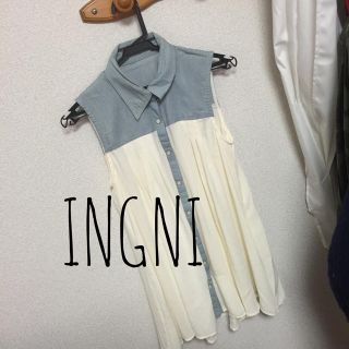 イング(INGNI)のINGNI ノースリーブトップス(チュニック)