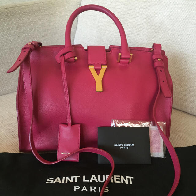 Saint Laurent(サンローラン)のサンローラン カバス バッグ ピンク レディースのバッグ(トートバッグ)の商品写真