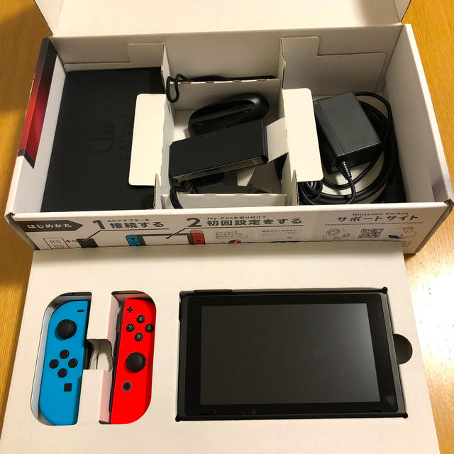 Nintendo Switch Joy-Con (L) ネオンブルー/ (R)