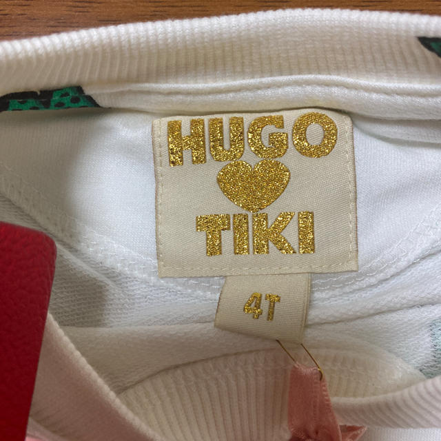 HUGO♡TIKI 4T☺︎ロゴスウェット　ミニロディーニ、タイニー好きに 2