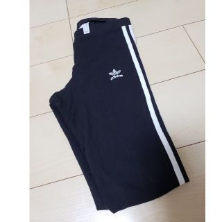 アディダス(adidas)のadidas★3LINEレギンスXSブラック(レギンス/スパッツ)