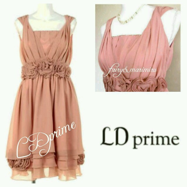 LD prime(エルディープライム)の新品 タグ付  LD prime ドレス レディースのフォーマル/ドレス(ミディアムドレス)の商品写真