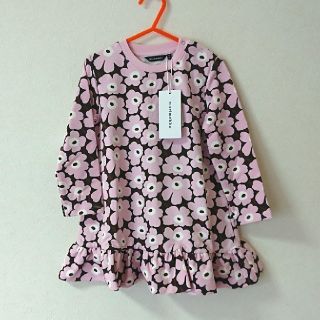 マリメッコ(marimekko)の未使用♥️marimekko ウニッコ ワンピース 92-98(ワンピース)