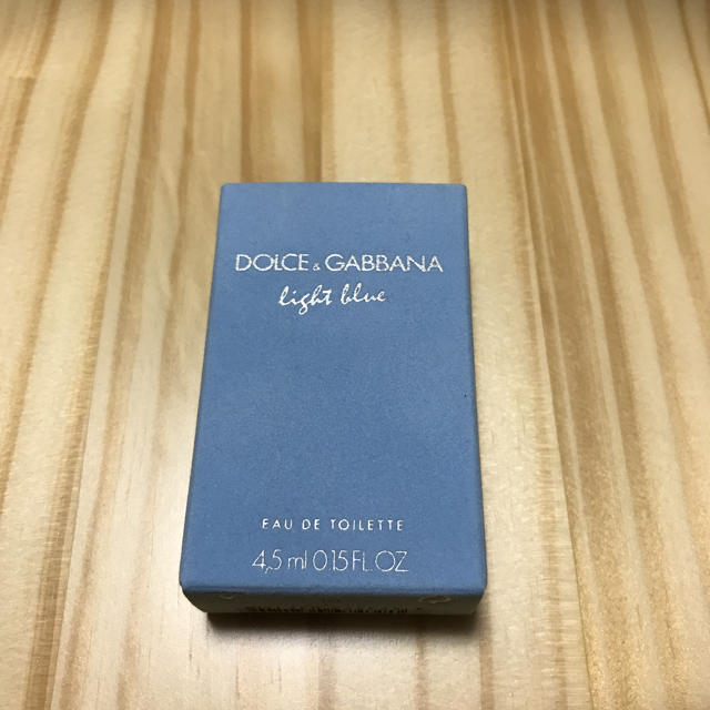 DOLCE&GABBANA(ドルチェアンドガッバーナ)のドルチェアンドガッバーナ　ライトブルー4.5ml コスメ/美容の香水(ユニセックス)の商品写真