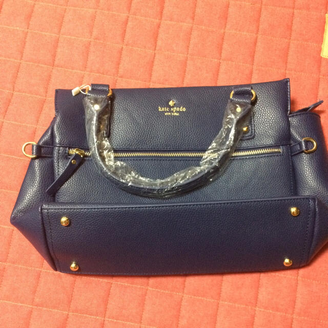 kate spade バッグ 紺 新品 1