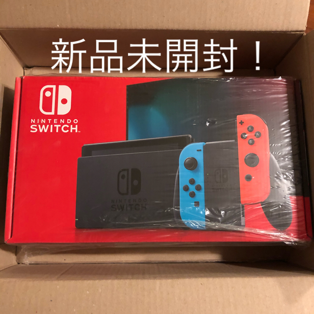 nintendo[新品未使用] Nintendo Switch 本体 ネオンブルーレッド