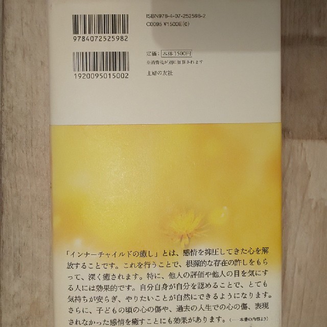 インナーチャイルドの癒し 越智啓子 エンタメ/ホビーの本(住まい/暮らし/子育て)の商品写真