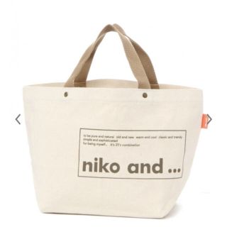 ニコアンド(niko and...)の【ららら様ご専用】niko and…  トートバッグ(トートバッグ)