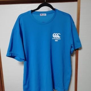 カンタベリー(CANTERBURY)のCANTERBURY NewZealand カンタベリー ブルー ＴシャツXL(ラグビー)