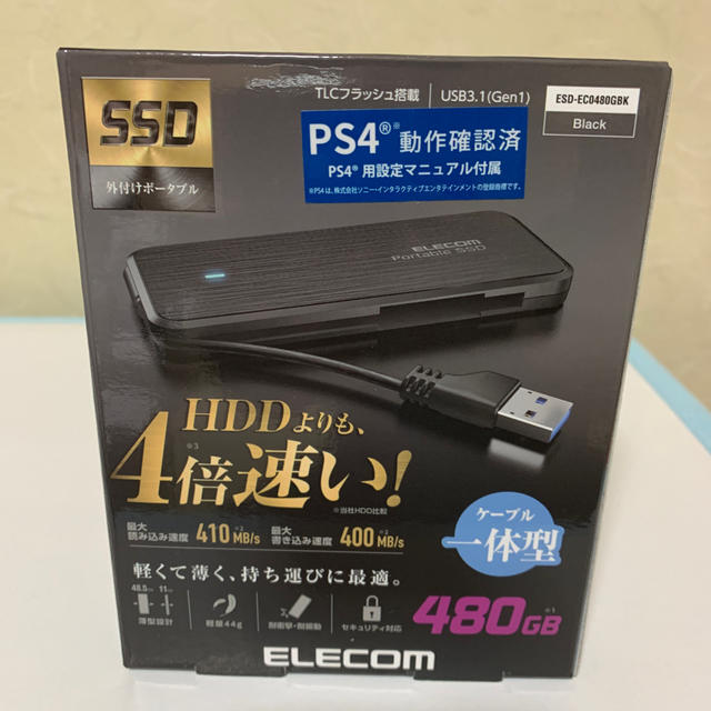 エレコム　SSD 480GB