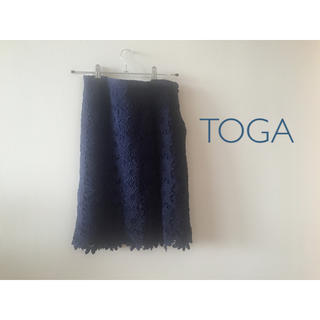 トーガ(TOGA)のTOGA♡古着レース♡スカート(ひざ丈スカート)