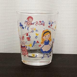 【新品】カレルチャペック　ノベルティミニグラス（不思議の国のアリス）　(グラス/カップ)