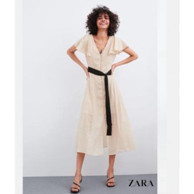 ZARA(ザラ)の新品タグ付き ZARA♡ロングワンピース レディースのワンピース(ロングワンピース/マキシワンピース)の商品写真