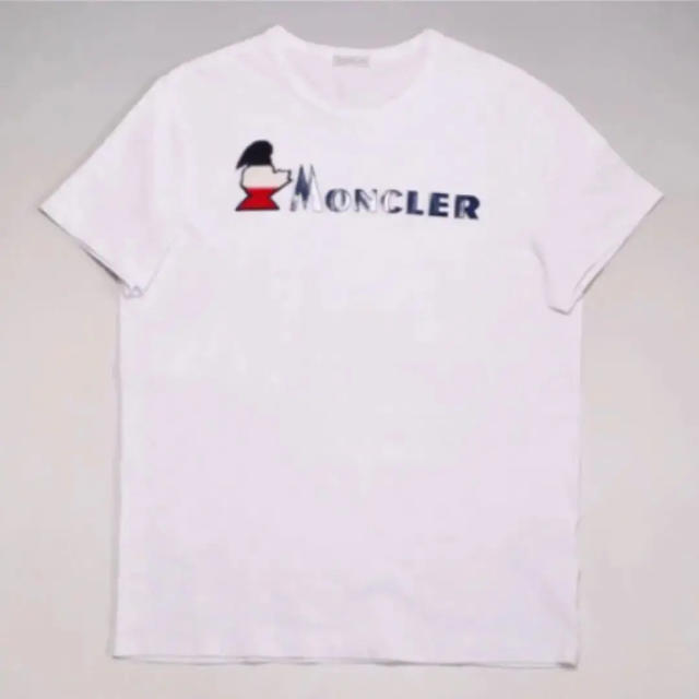 ★最新作★ MONCLER 半袖Tシャツ Ｌ　ホワイト モンクレール  入手困難