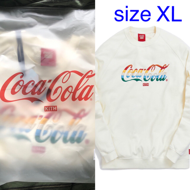 KITH X COCA-COLA STRIPED CREWNECK