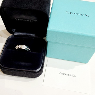 Tiffany & Co. - 50万円 ティファニー K18 TWO ワイド ダイヤ リング ...