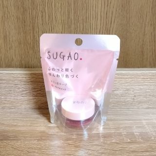 ロートセイヤク(ロート製薬)の未開封新品☆SUGAO　スフレ感チーク　はなやぎピンク(チーク)