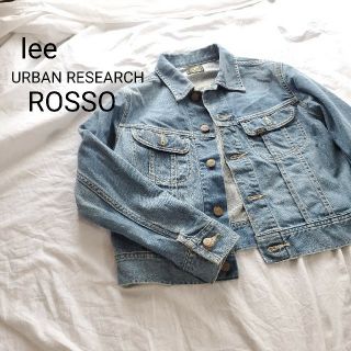 アーバンリサーチロッソ(URBAN RESEARCH ROSSO)のアーバンリサーチ　ROSSO別注LEE デニムジャケット(Gジャン/デニムジャケット)