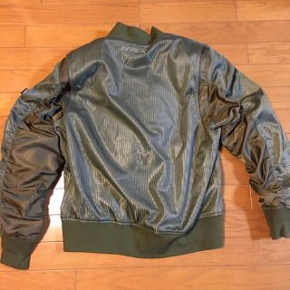 Kawasaki✖️AVIREX MA1 メッシュジャケット ma-1 LL-