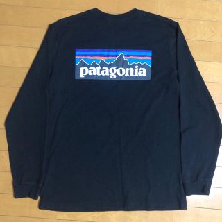 パタゴニア(patagonia)のパタゴニア　レスポンシビリティー　ロゴプリント　ロンT(Tシャツ/カットソー(七分/長袖))