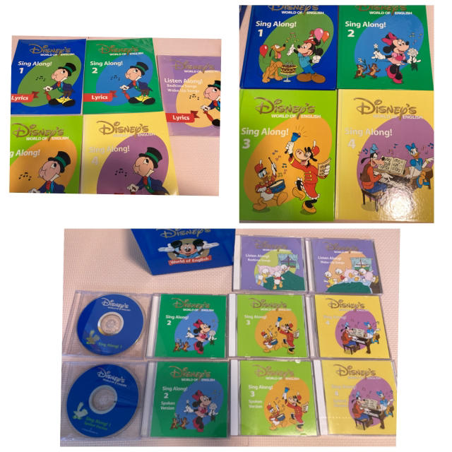 シングアロング ストーリーブック　CD 本 セットディズニー英語システム