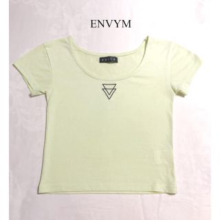 アンビー(ENVYM)のENVYM チビTシャツ(Tシャツ(半袖/袖なし))