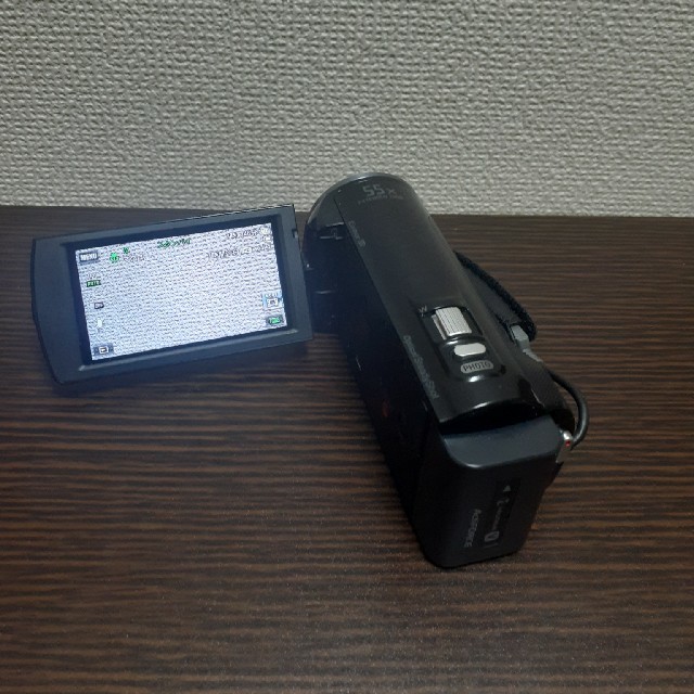 SONY(ソニー)の【SONY】デジタルビデオカメラ（HDR-CX390）ブラック スマホ/家電/カメラのカメラ(ビデオカメラ)の商品写真