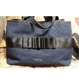 トッカ(TOCCA)のローズ様専用 TOCCA キャンバスレザーバッグ(ハンドバッグ)