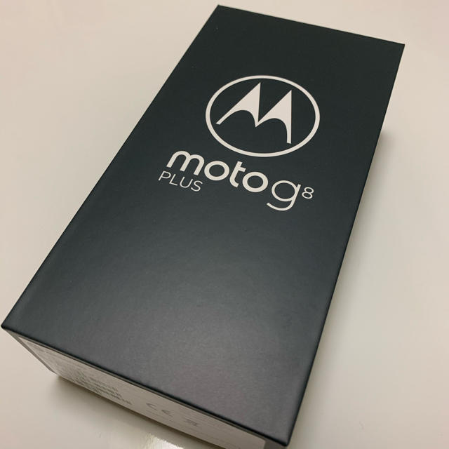 【新品】Moto G8 Plus 本体 ポイズンベリー 赤 モトローラ