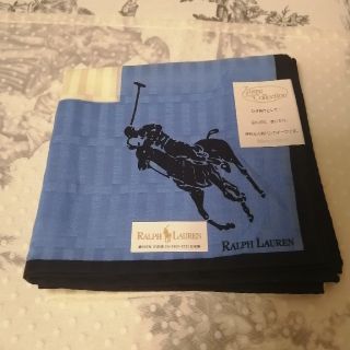 ポロラルフローレン(POLO RALPH LAUREN)の【mippy様専用】ラルフローレン　大判 ハンカチ 青(ハンカチ)