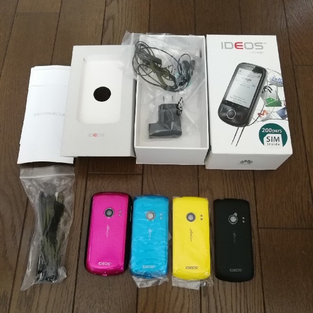 IDEOS SIMフリー スマートフォン  U8150-B スマホ/家電/カメラのスマートフォン/携帯電話(スマートフォン本体)の商品写真