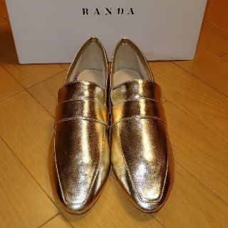 ランダ(RANDA)の専用☆新品☆RANDA ソフトローファー Sサイズ(ローファー/革靴)