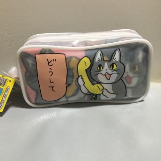 シマムラ(しまむら)の仕事猫しまむらコラボポーチ付き靴下セット(ソックス)