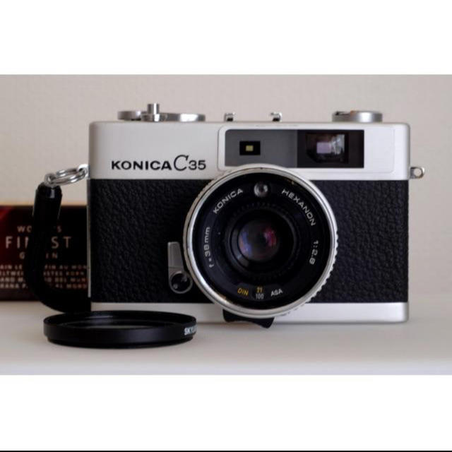 KONICA MINOLTA(コニカミノルタ)のkonica「ジャーニーコニカ」 C35 完動品　美品 スマホ/家電/カメラのカメラ(フィルムカメラ)の商品写真
