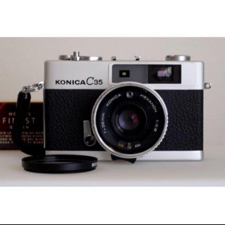 コニカミノルタ(KONICA MINOLTA)のkonica「ジャーニーコニカ」 C35 完動品　美品(フィルムカメラ)