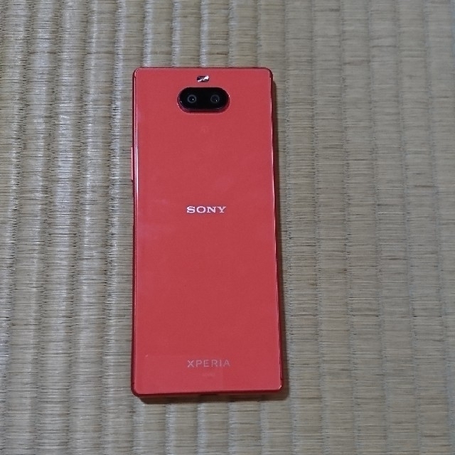 XPERIA8 sov42 美品 ケース付き SIMロック解除済 正規代理店 6270円