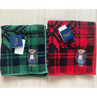 ポロラルフローレン(POLO RALPH LAUREN)のポロベア　ハンカチ　新品未使用タグ付き(ハンカチ)