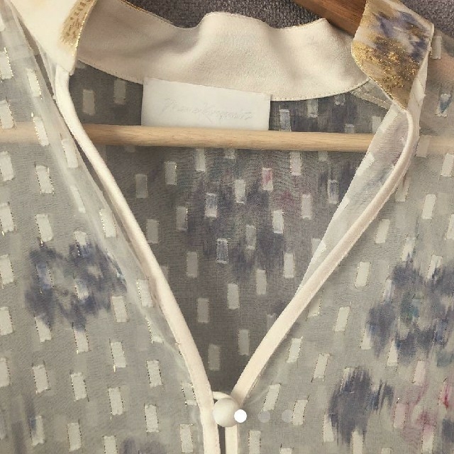 mame(マメ)の2019ss mame シアーブラウス レディースのトップス(シャツ/ブラウス(半袖/袖なし))の商品写真