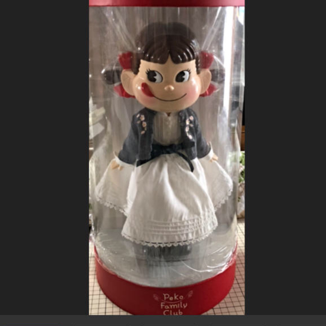 ペコちゃん人形 スィートピュアドレス シリアルNO入り 非売品