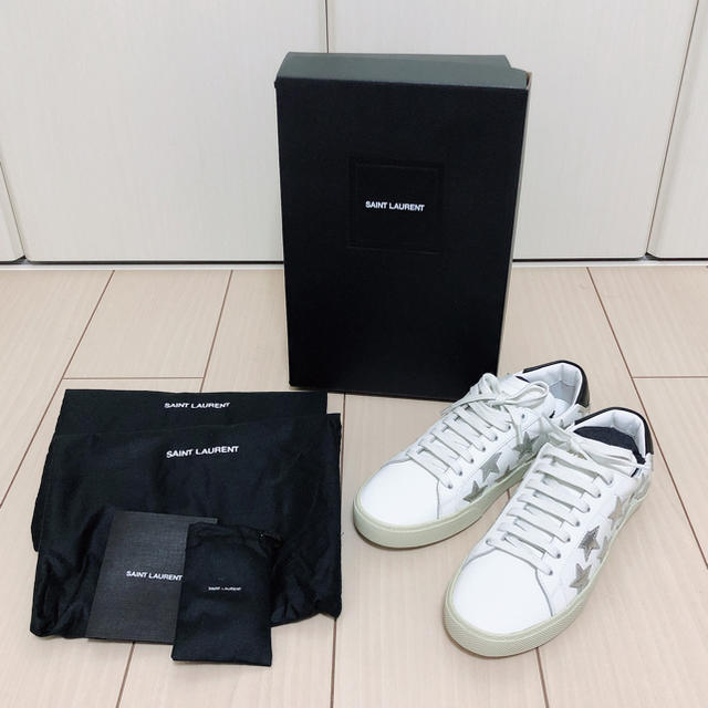 Saint Laurent(サンローラン)の★新品未使用★ 【Saint Laurent】レザー　スニーカー レディースの靴/シューズ(スニーカー)の商品写真