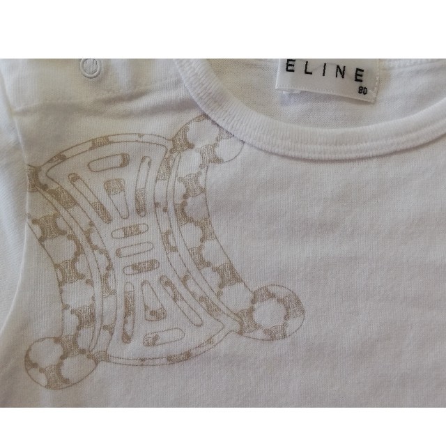 celine(セリーヌ)のCELINE　Tシャツ キッズ/ベビー/マタニティのベビー服(~85cm)(Ｔシャツ)の商品写真