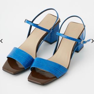 スライ(SLY)の【SLY】ENAMEL F/CROCO SANDAL(サンダル)