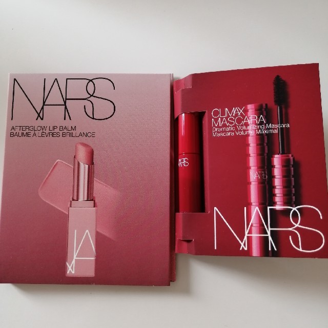 NARS(ナーズ)のマスカラ　リップバーム　サンプル コスメ/美容のスキンケア/基礎化粧品(リップケア/リップクリーム)の商品写真