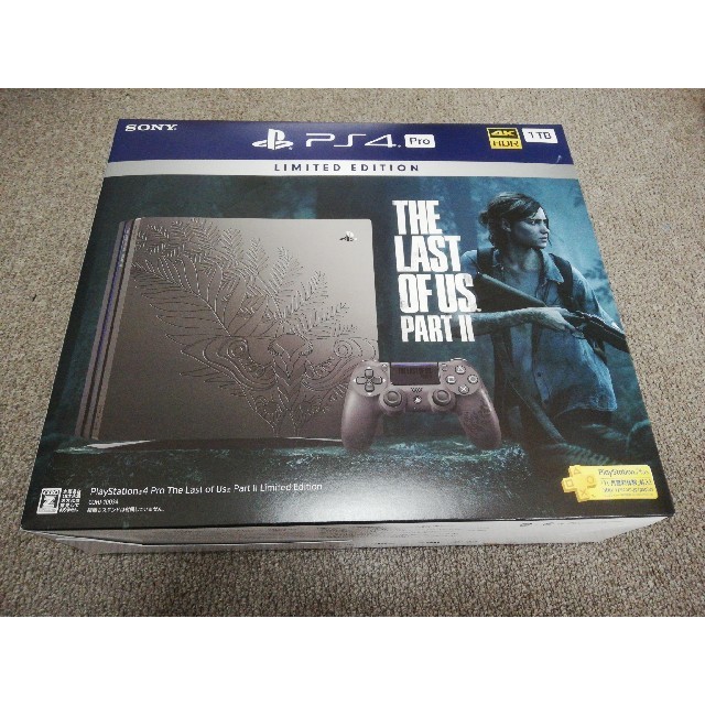 最前線の 【新品】PS4TheLastofUsPartII LimitedEdition 家庭用ゲーム機本体 最前線の 【新品】PS4TheLastofUsPartII LimitedEdition 家庭用ゲーム機本体