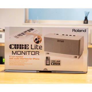 ローランド(Roland)のRoland / CUBE Lite MONITOR 未使用！おまけあり！(スピーカー)