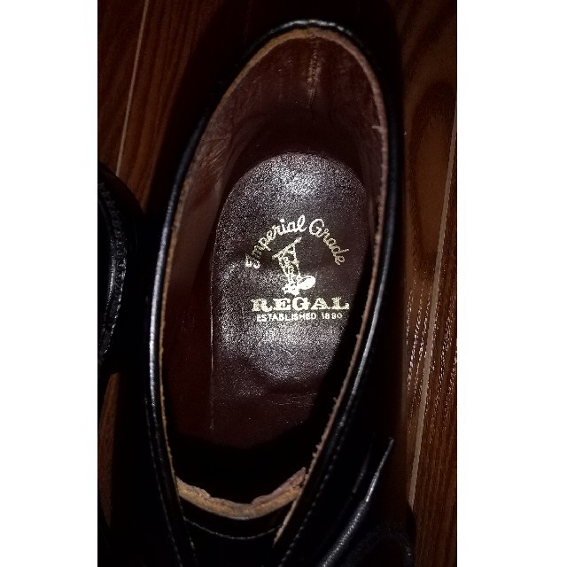 REGAL(リーガル)の美品❕リーガル REGAL Imperial Grade チャッカブーツ 黒色 メンズの靴/シューズ(ドレス/ビジネス)の商品写真