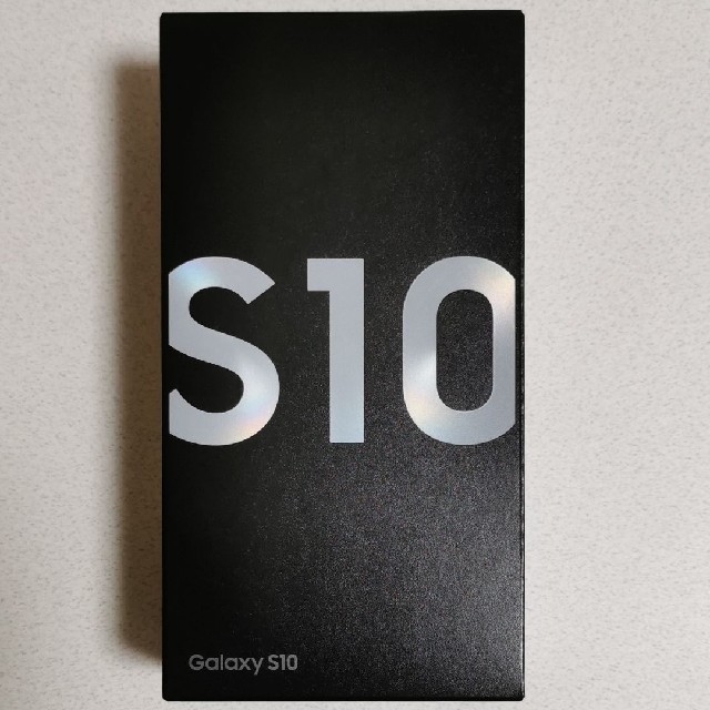 スマートフォン本体新品未使用 Galaxy S10 Prism White 128 GB SIMフ